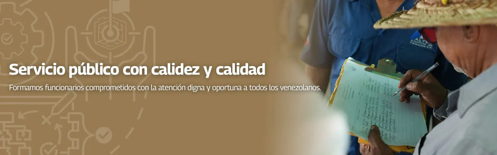 Reestructuración y reingeniería del Gobierno Bolivariano — banner 2