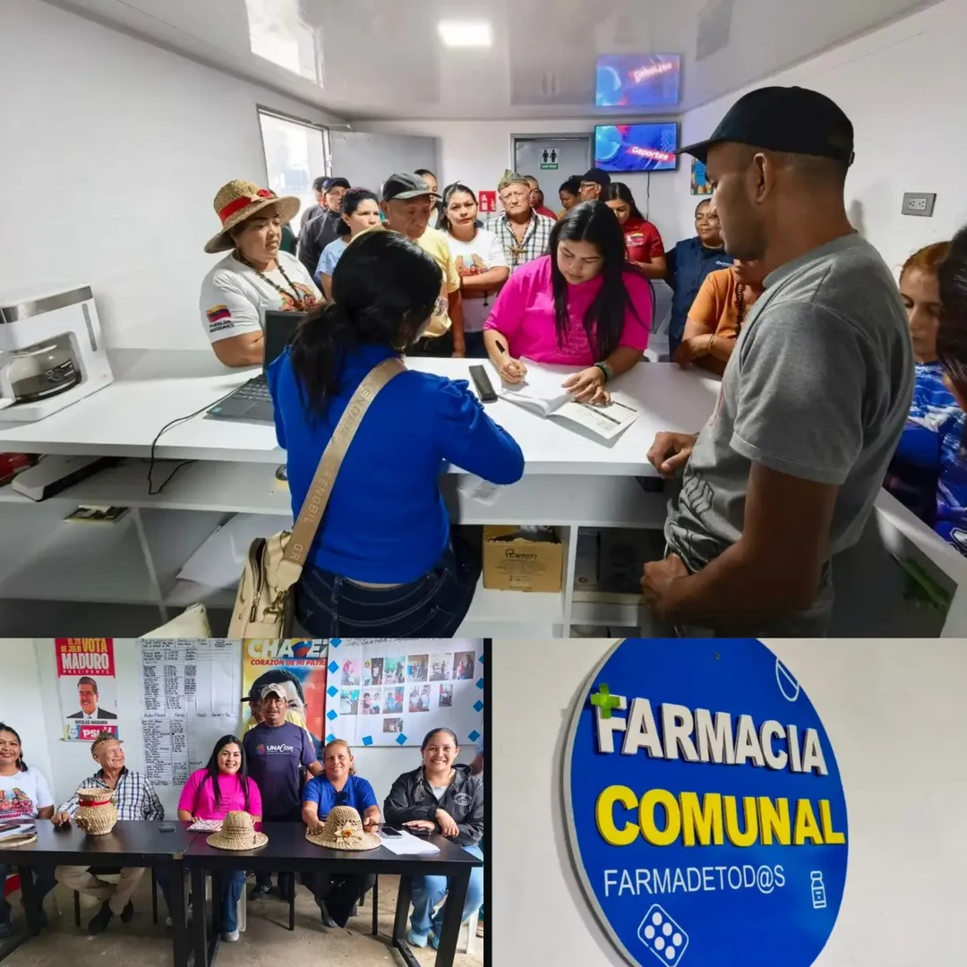 Imagen de la noticia: Primera Farmacia Comunal: "FARMADETOD@S Un proyecto Nacido en la Consulta Popular de la Juventud y son Precisamente los Jóvenes Indígenas quienes están al Frente de esta Iniciativa de Salud al Servicio del Pueblo.