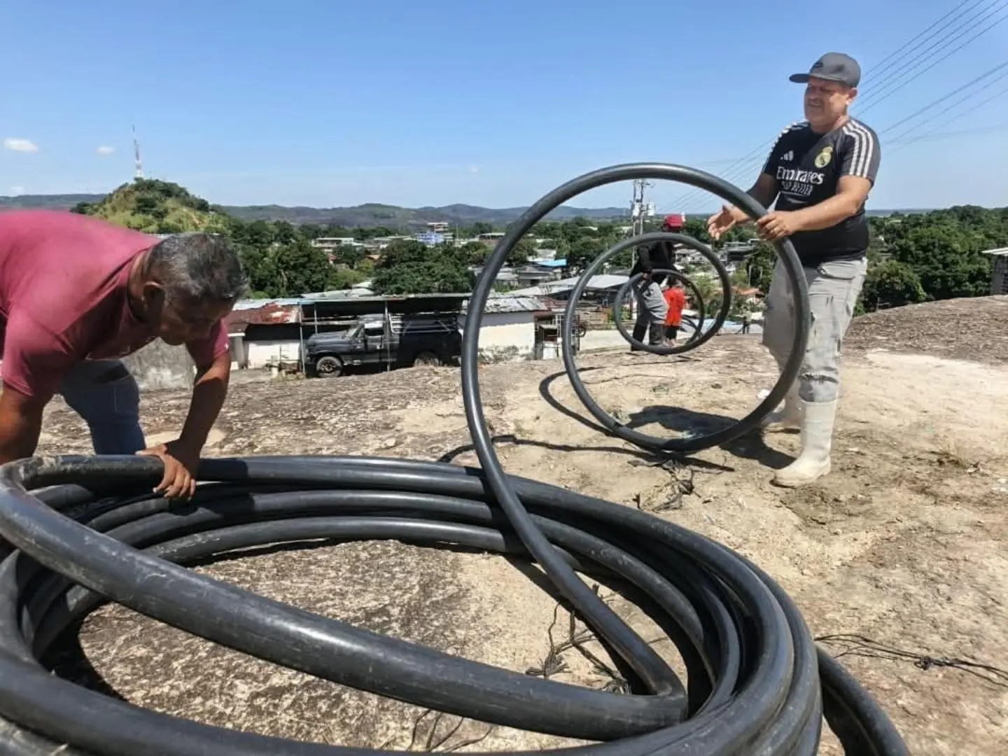 Imagen de la noticia: A través de la Consulta Popular Nacional 2026, se hace realidad el disfrute de agua potable 