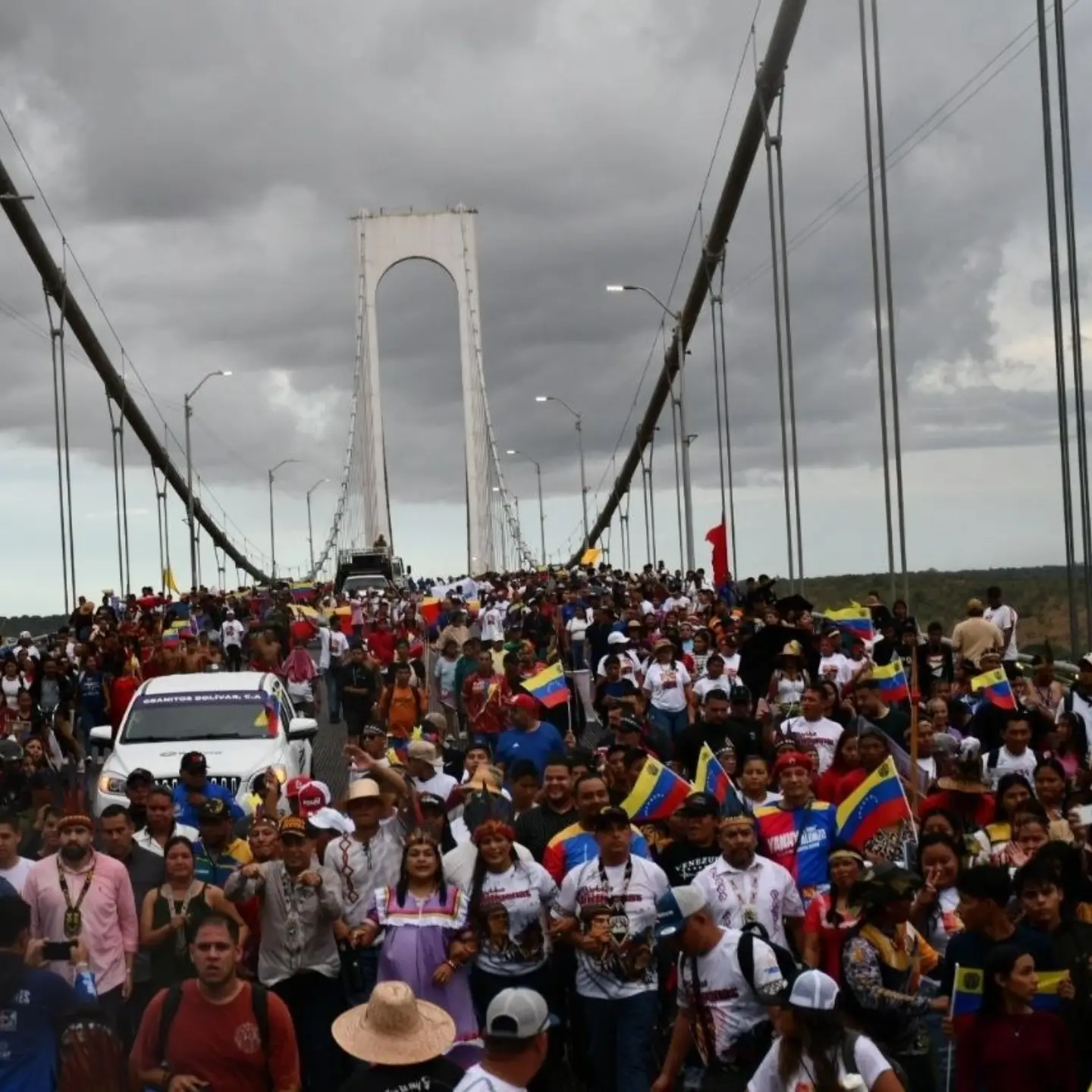 Imagen de la noticia: Gran movilización en el estado Bolívar