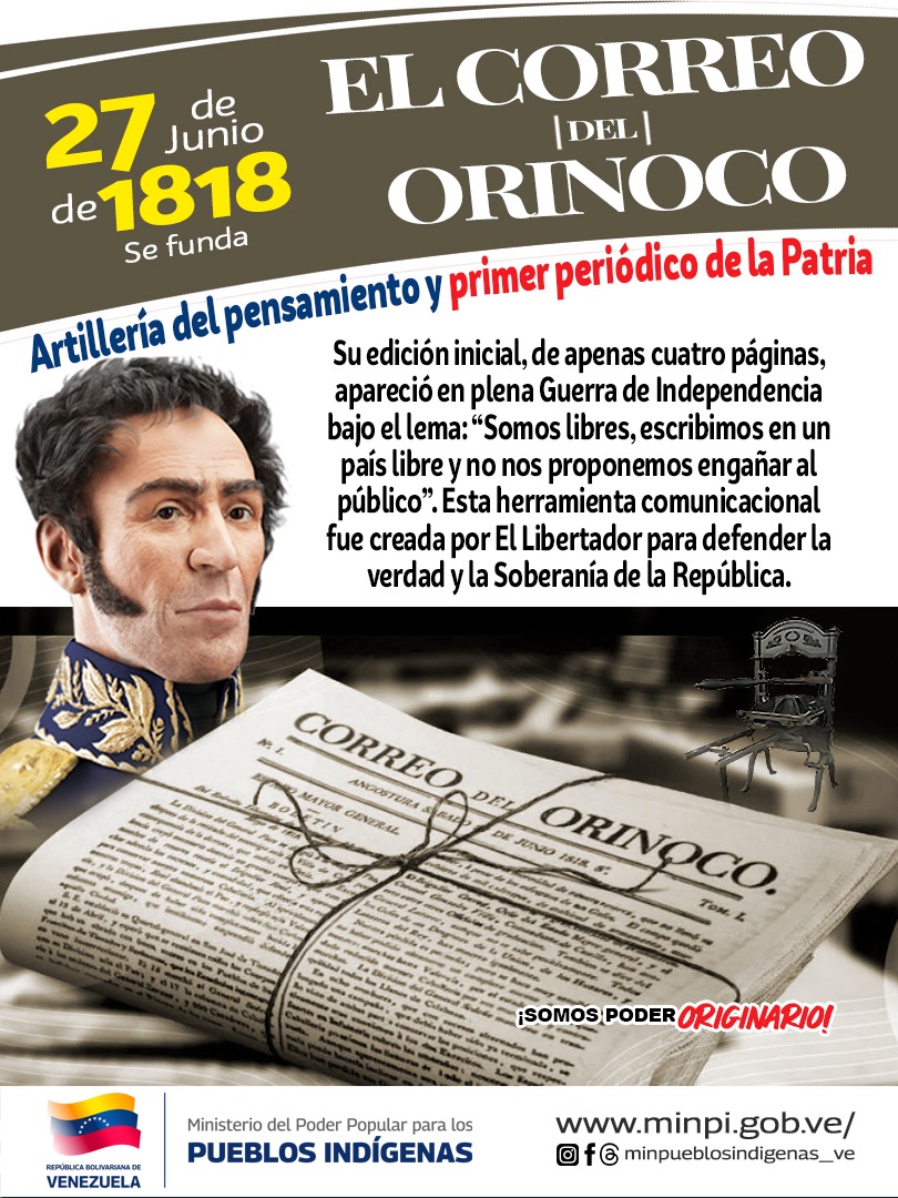Aniversario El Correo del Orinoco